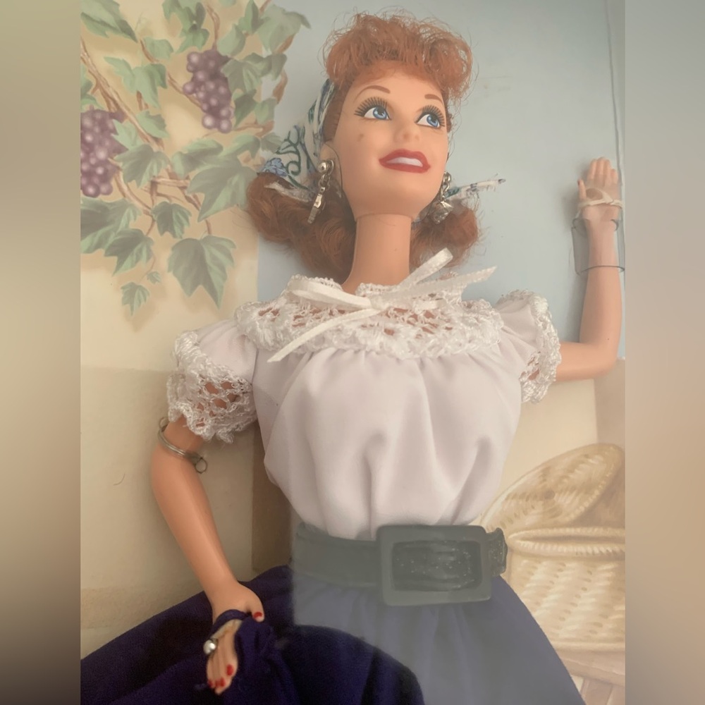 Mattel via FAO Swartz “I Love Lucy” Collectible Doll in a Box, Unopended Vintage - Picture 3 of 12